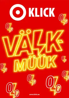 Klick kliendilehe eelvaade alates 2026.01.05