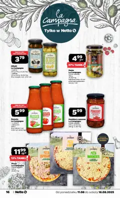 Pogląd gazetki "Gazetka spożywcza" ze sklepu Netto ważnej od 11.08.2025 | Strona: 16