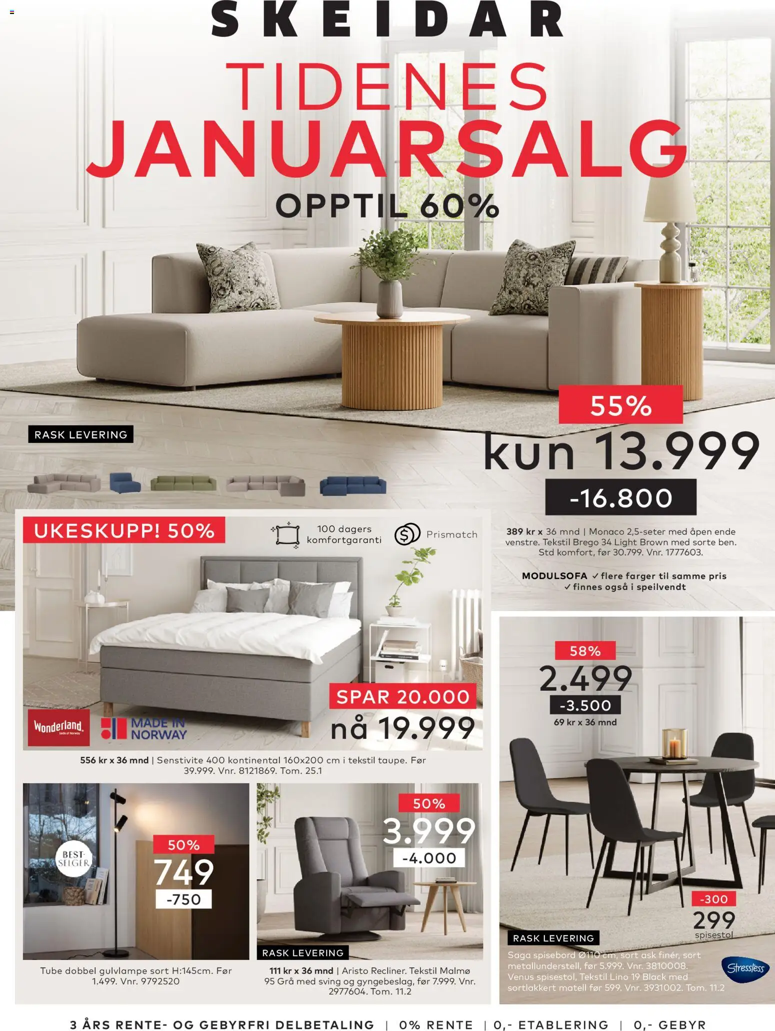 Forhåndsvis Kundeavis fra butikk Skeidar gyldig fra 19/01/2026