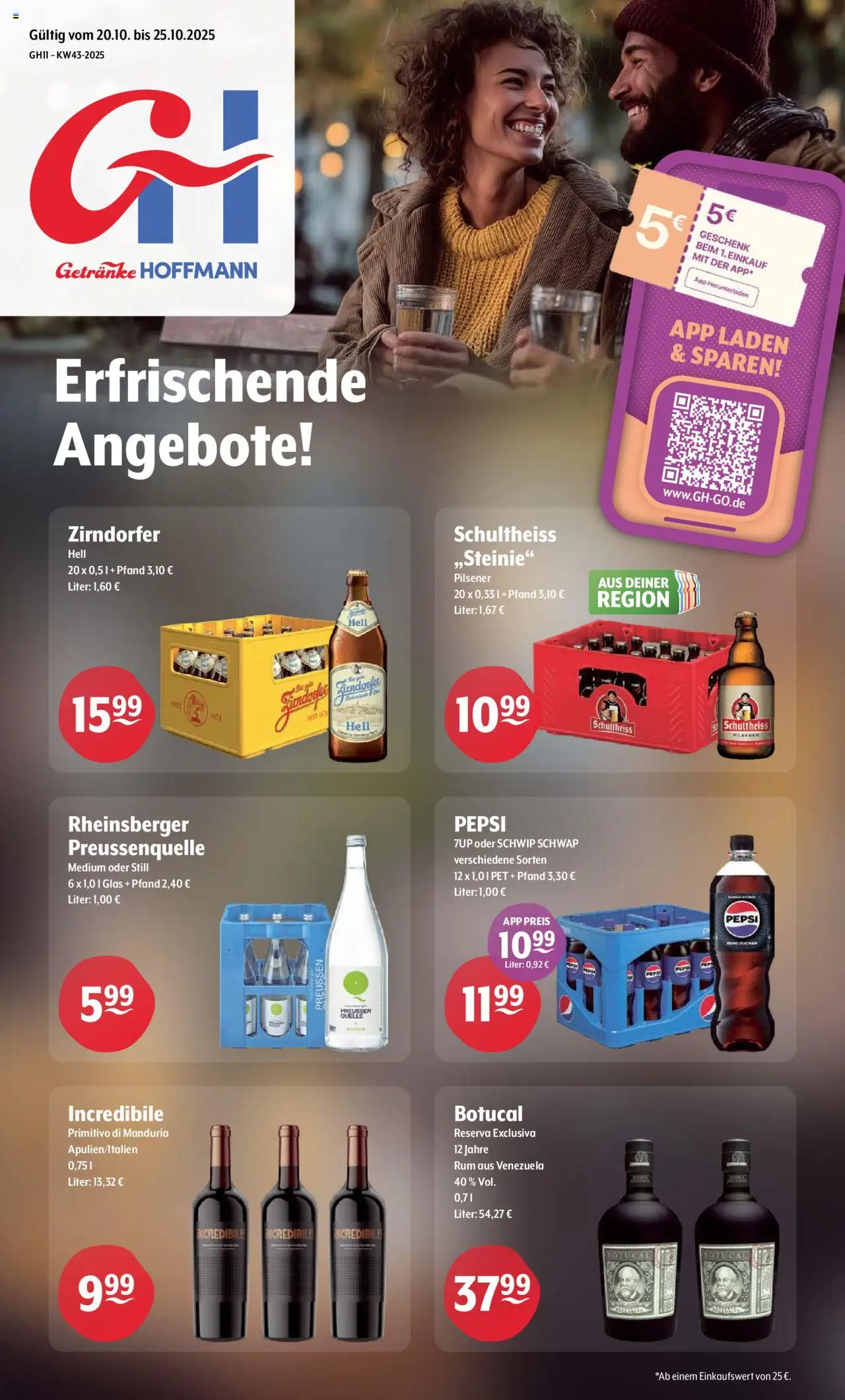 Getränke Hoffmann Prospekt (vom 20.10.2025 - 25.10.2025)