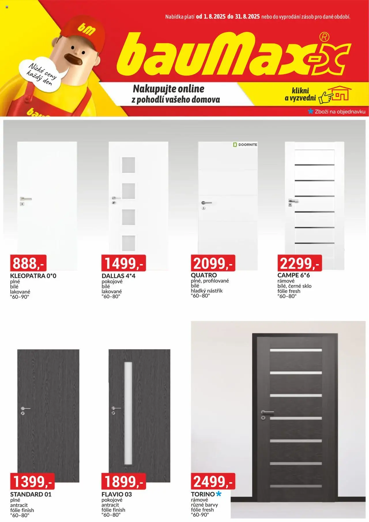  BAUMAX Leták (01.08.2025 - 31.08.2025)