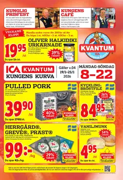 Förhandsgranska reklamblad Kungens Kurva från butik ICA Kvantum gäller från 19/01/2026