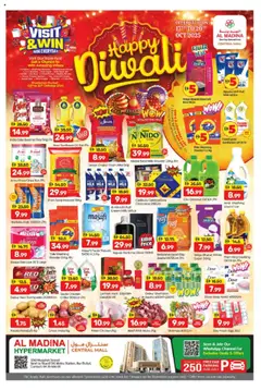 Preview of the catalogue Happy Diwali - Central Mall of store Al Madina valid from 17 Oct, 2025