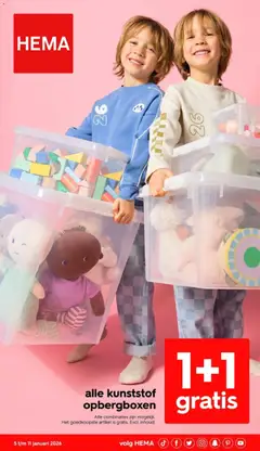 Voorbeeld van Folder week 2 van winkel Hema geldig vanaf 05-01-2026