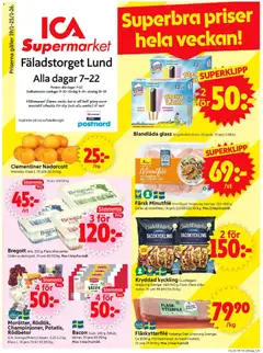 Förhandsgranska reklamblad Lund från butik ICA Supermarket gäller från 19/01/2026