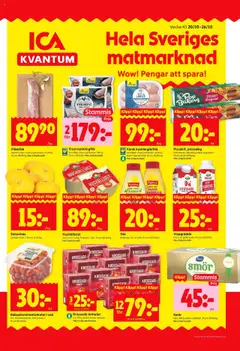 Förhandsgranska reklamblad Tyresö från butik ICA Kvantum gäller från 20/10/2025