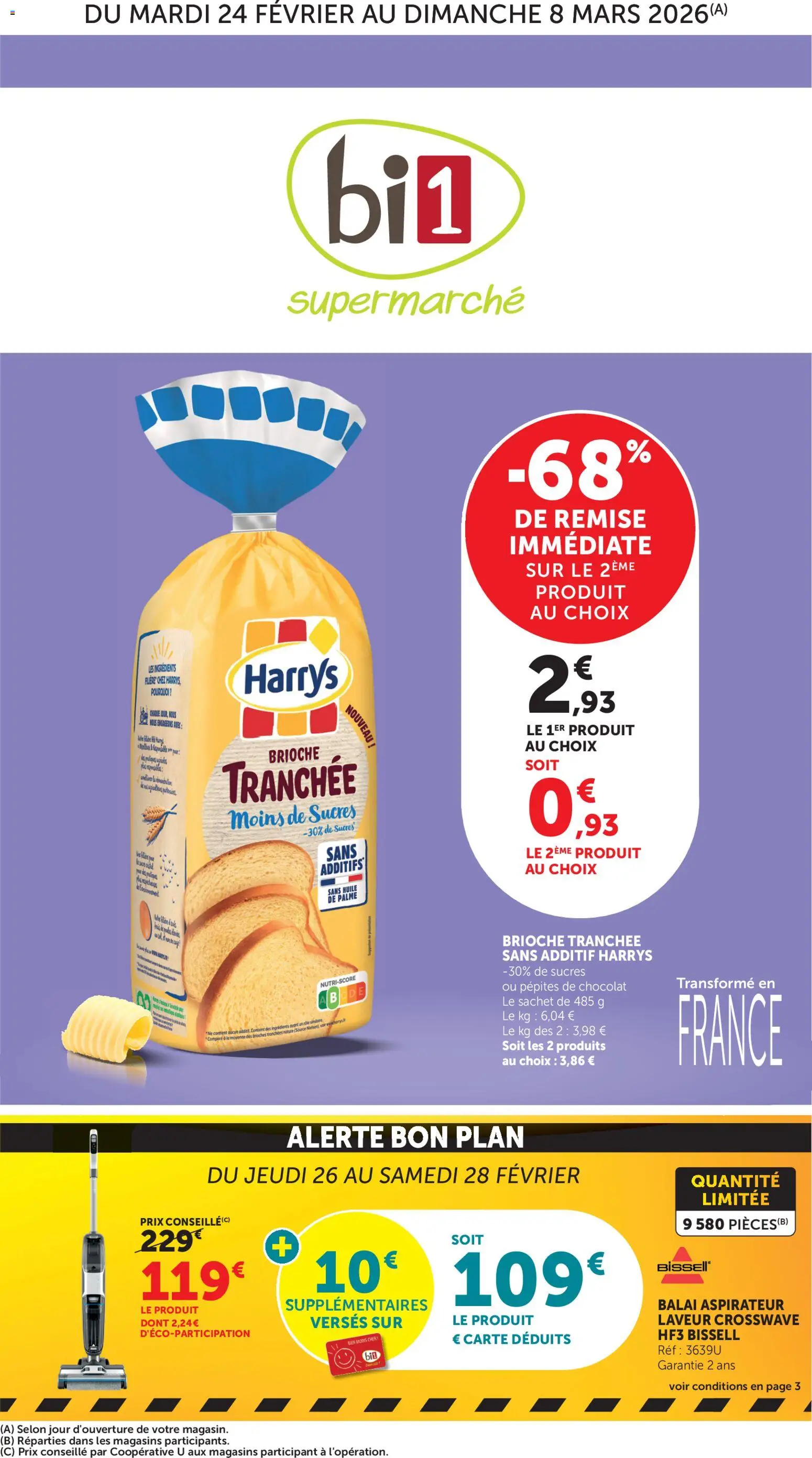 Prévisualisation de Catalogue du magasin bi1 formulaire valide 24/02/2026