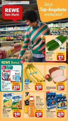 Vorschau von dem Prospekt des Geschäftes Rewe, gültig ab dem 14.09.2025