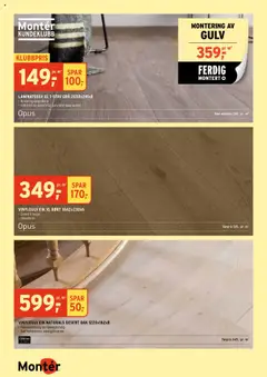 Forhåndsvis Kundeavis fra butikk Montér gyldig fra 20/10/2025 | Side: 10