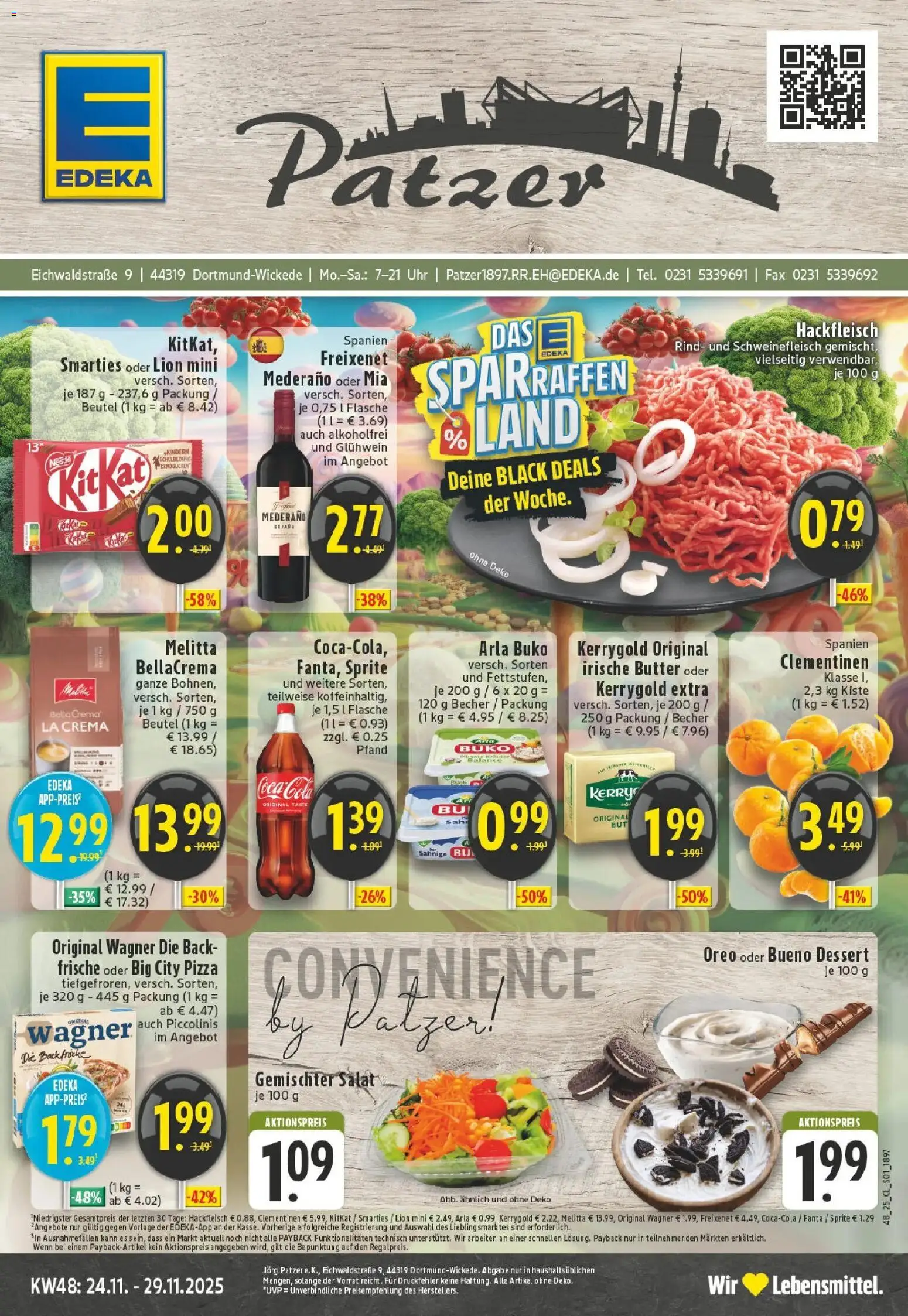 Vorschau von dem Prospekt des Geschäftes Edeka, gültig ab dem 23.11.2025