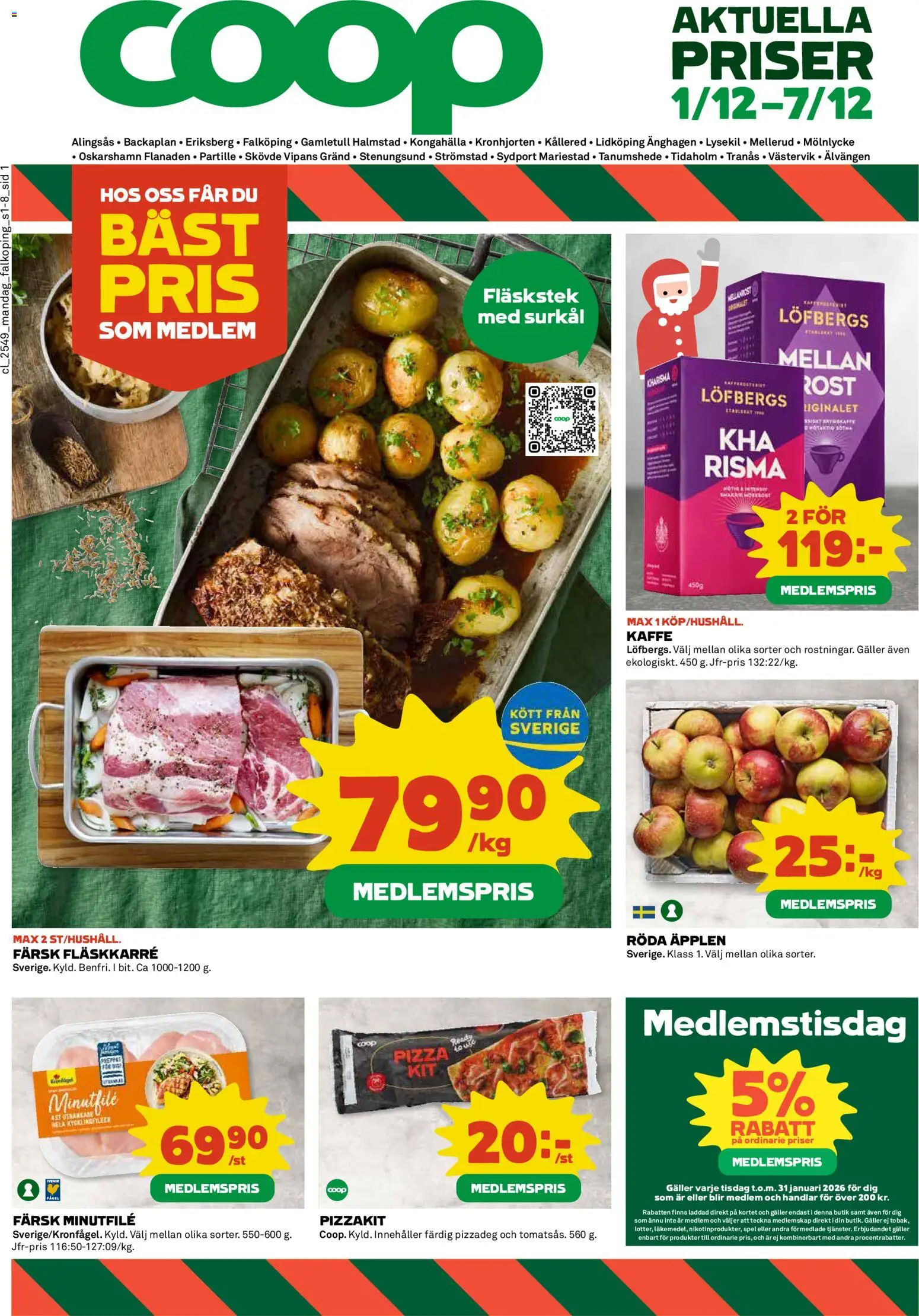 Förhandsgranska reklamblad Aktuella reklamblad Coop från butik Coop gäller från 01/12/2025