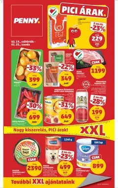 PENNY - Akciós újság PENNY megtekintése, amely érvényes 2026.02.19.-től