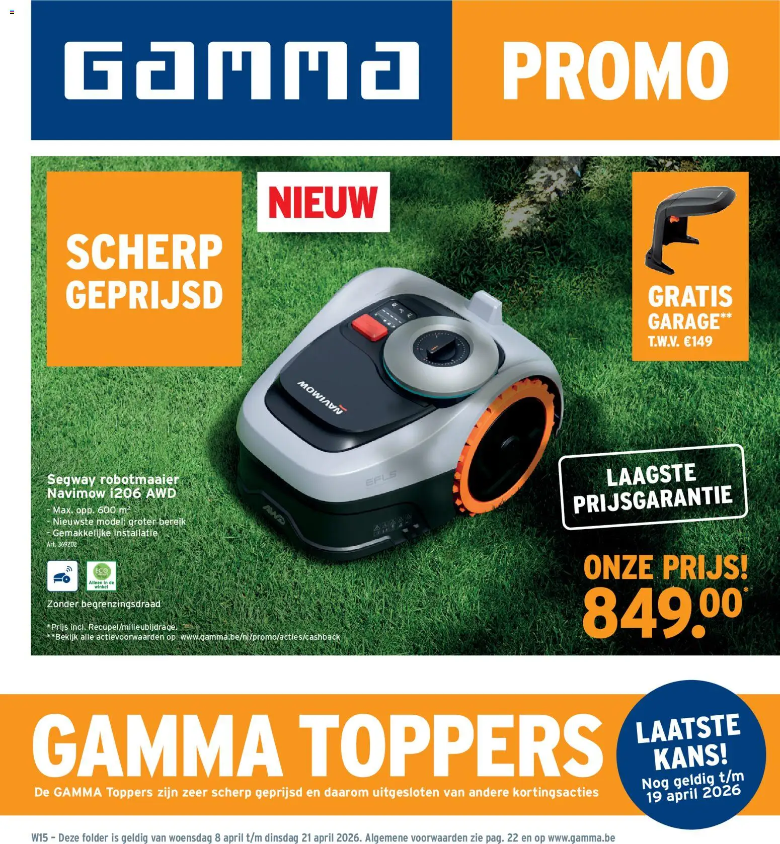 Voorbeeld van GAMMA Folder van winkel GAMMA geldig vanaf 08/04/2026