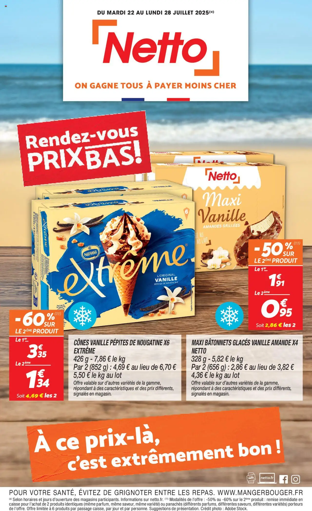 Catalogue de la boutique Netto valable du 22/07/2025 - Page numéro 1