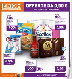 Anteprima dell'opuscolo Attuale volantino dal negozio Ekom valido da 26/08/2025