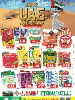 Preview of the catalogue National Days Deals - Abraj Al Madina, Ajman of store Al Madina valid from 27 Nov, 2025