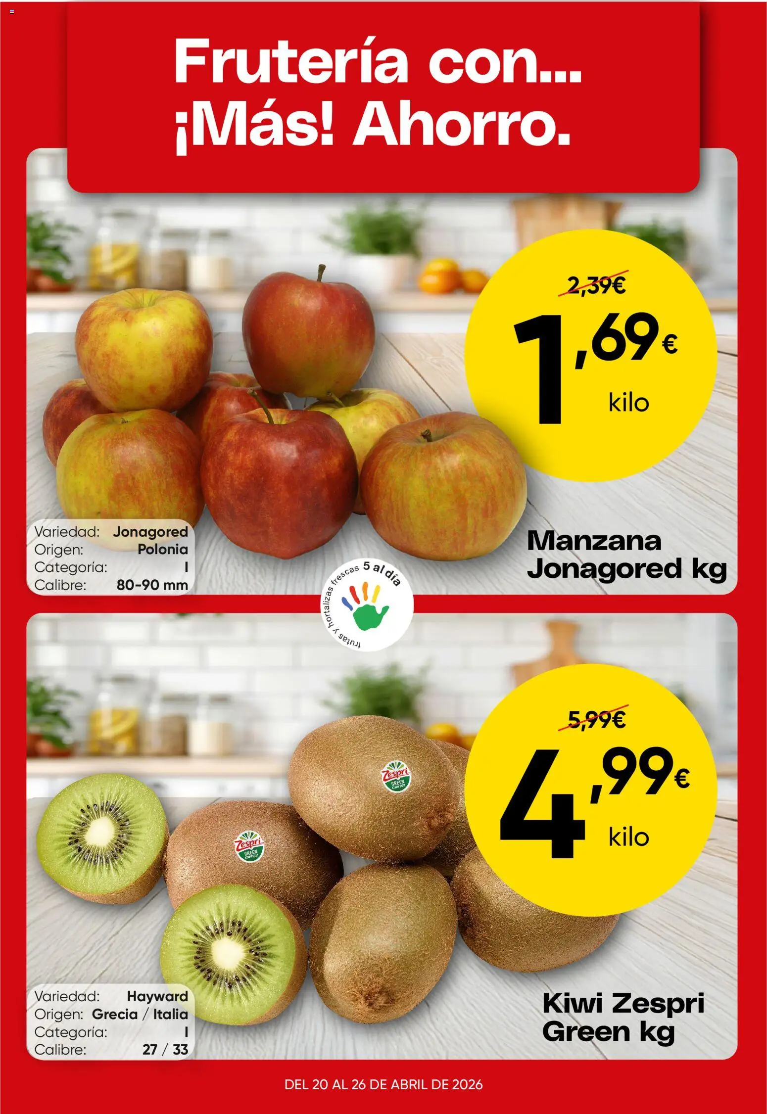 Vista previa del folleto de la tienda Froiz válido desde el 20/04/2026 