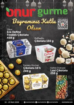 Onur Market Onur Market - Katalog Gurme 10.03.2026 - Broşürünün önizlemesi