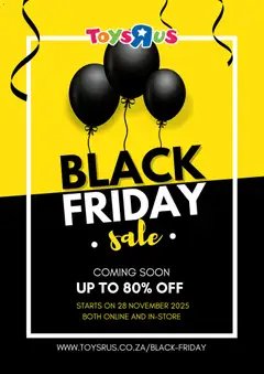 Preview of Toys R Us flyer valid from 21/10/2025