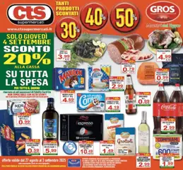 Anteprima dell'opuscolo Attuale volantino dal negozio CTS valido da 27/08/2025