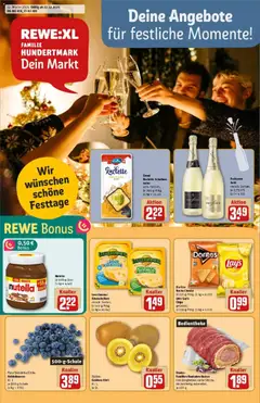 Vorschau von dem Prospekt des Geschäftes Rewe, gültig ab dem 22.12.2025