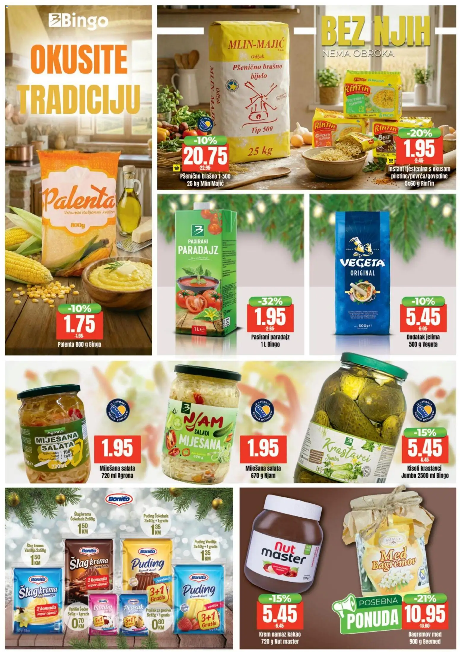 Pregled letka Katalog trgovine Bingo vrijedi od 2026.01.06