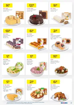MAXIMA parduotuvės leidinio Leidinys galiojančio nuo 2025.11.18 peržiūra | puslapis: 21
