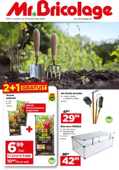 Voorbeeld van Mr Bricolage Folder / Publicité van winkel Mr Bricolage geldig vanaf 17/03/2026