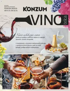 Pregled letka Letak trgovine Konzum vrijedi od 13.10.2025