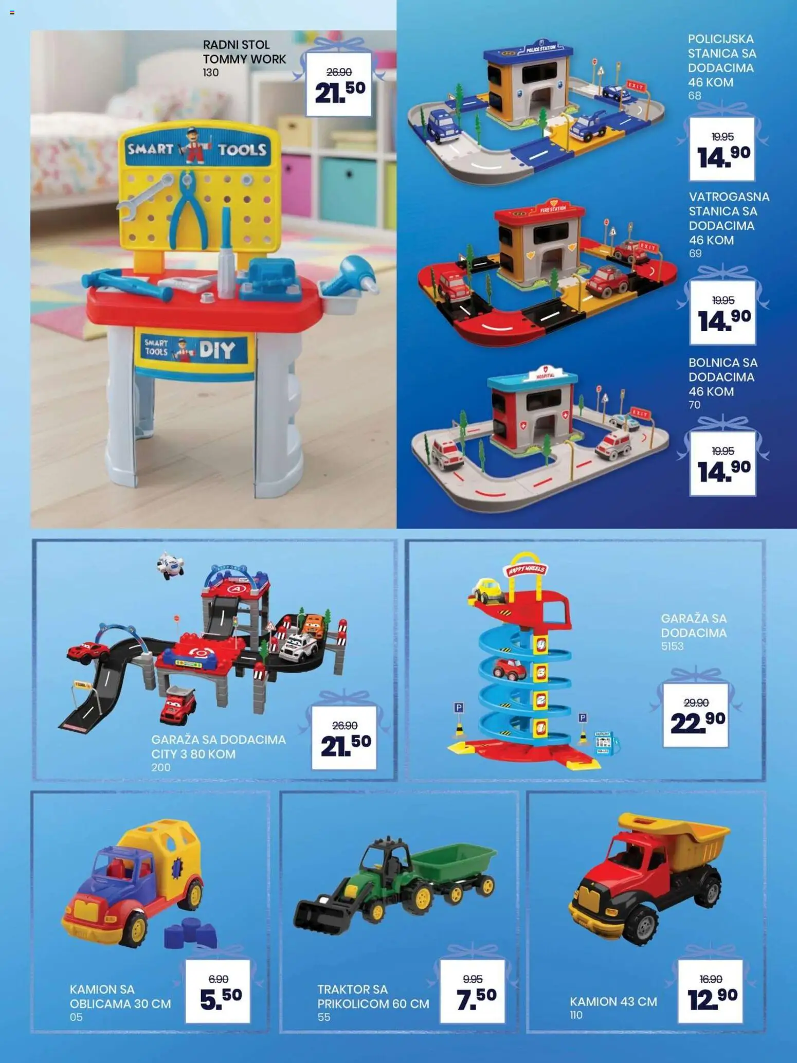 Pregled letka Čarobni svijet igračaka trgovine FIS vrijedi od 2025.12.01