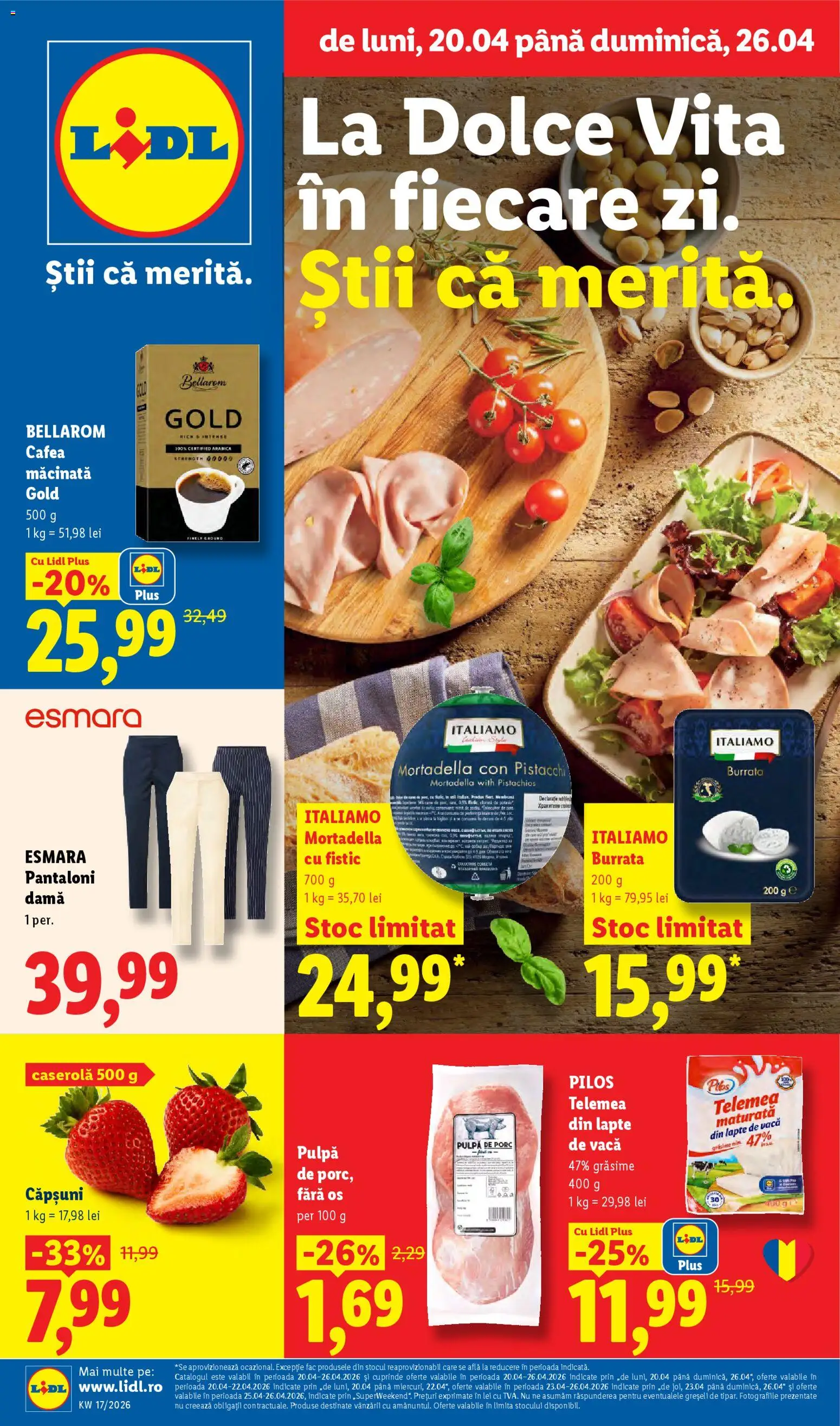 Previzualizarea de cataloage: Lidl Lidl Catalog valabil de la 20.04.2026