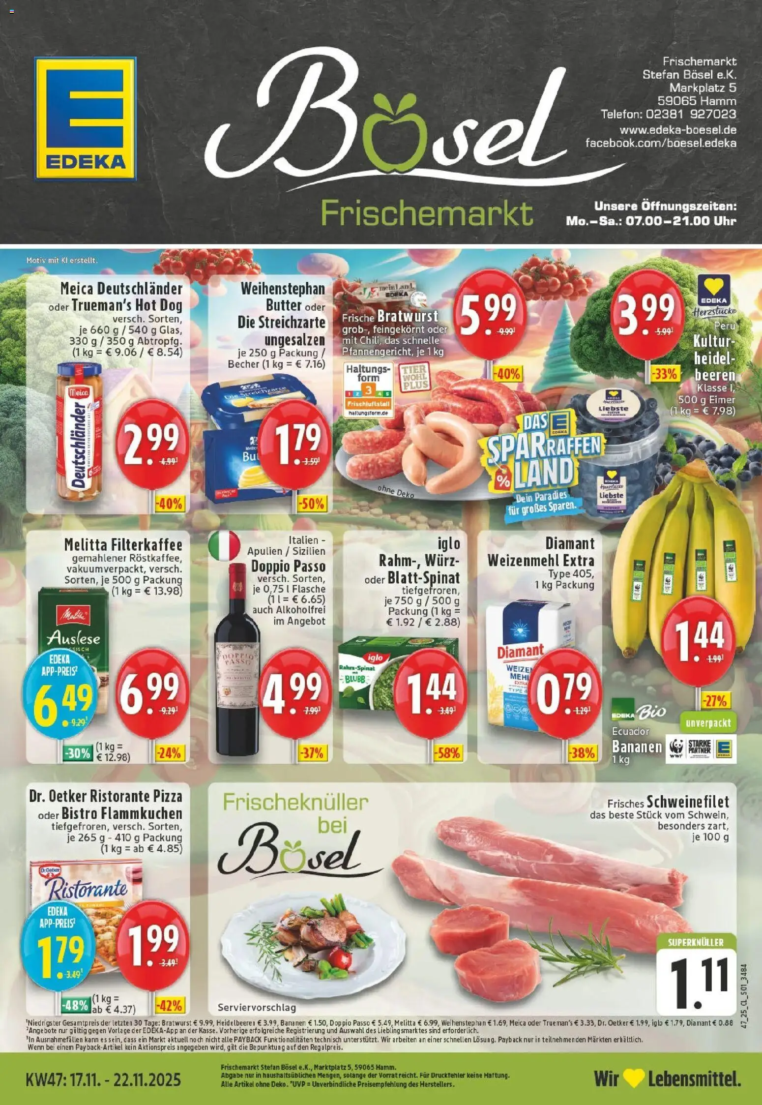 Vorschau von dem Prospekt des Geschäftes Edeka, gültig ab dem 17.11.2025