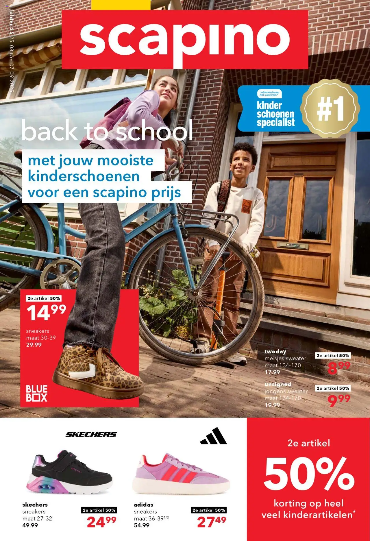 Scapino shop Back to school week 35 geldig vanaf 25-08-2025 - Paginanummer 1