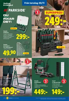 Förhandsgranska reklamblad Aktuella reklamblad Lidl från butik Lidl gäller från 17/11/2025 | Sida : 23