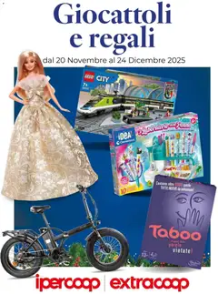 Anteprima dell'opuscolo Volantino Giocattoli e regali - Bologna dal negozio Ipercoop valido da 20/11/2025