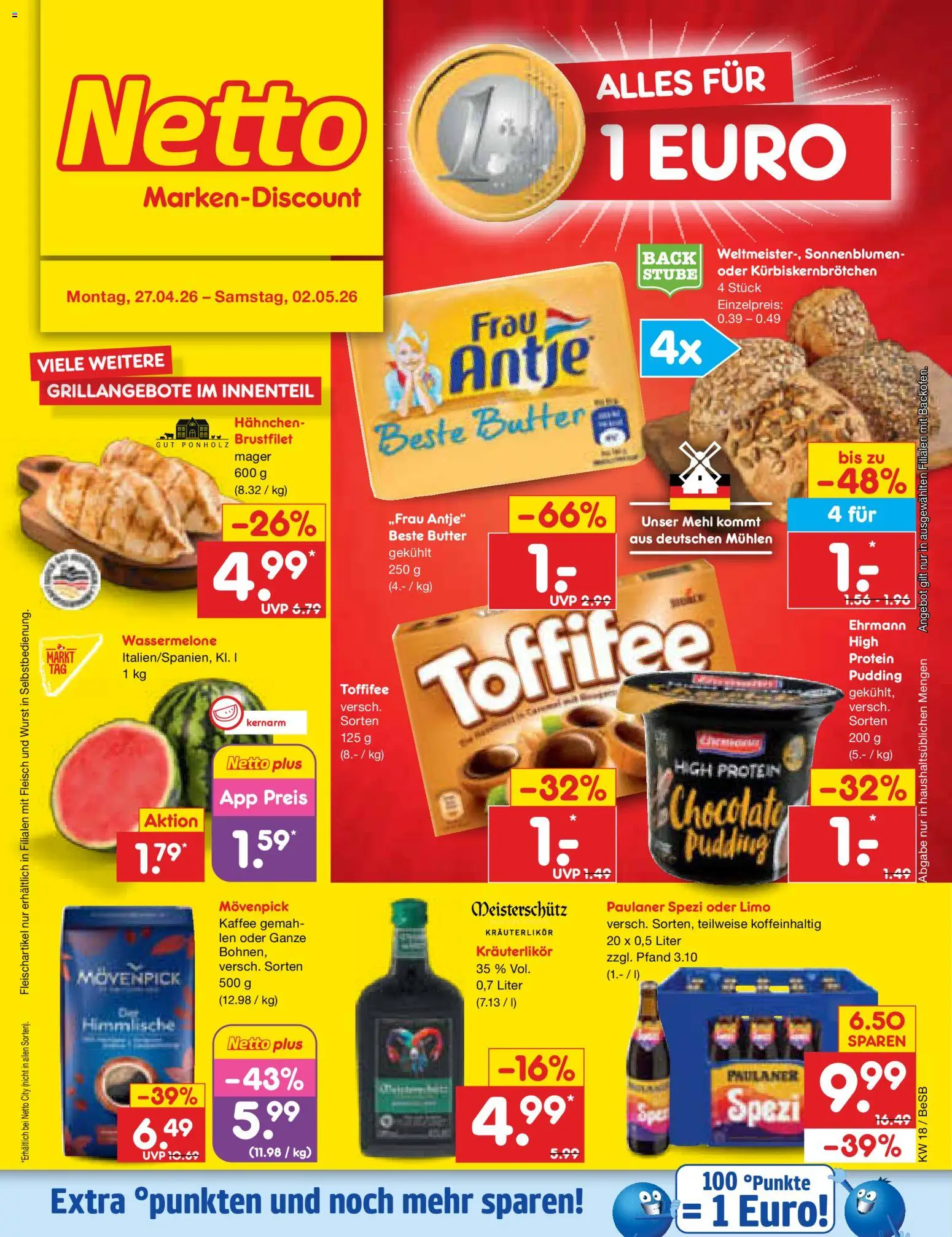 Vorschau von dem Prospekt des Geschäftes Netto Marken-Discount, gültig ab dem 27.04.2026