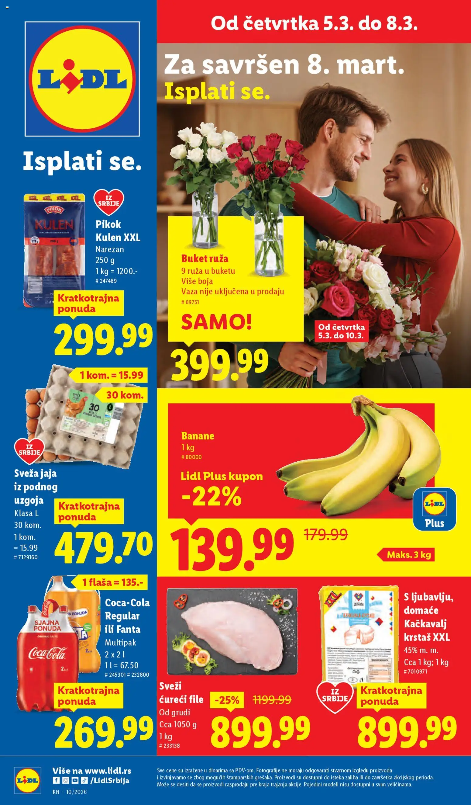 Pregled Lidl kataloga - važi od 05.03.2026