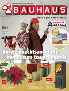 Vorschau des Merkblatts Aktionen vom Shop Bauhaus gültig von 27.10.2025 bis 30.11.2025