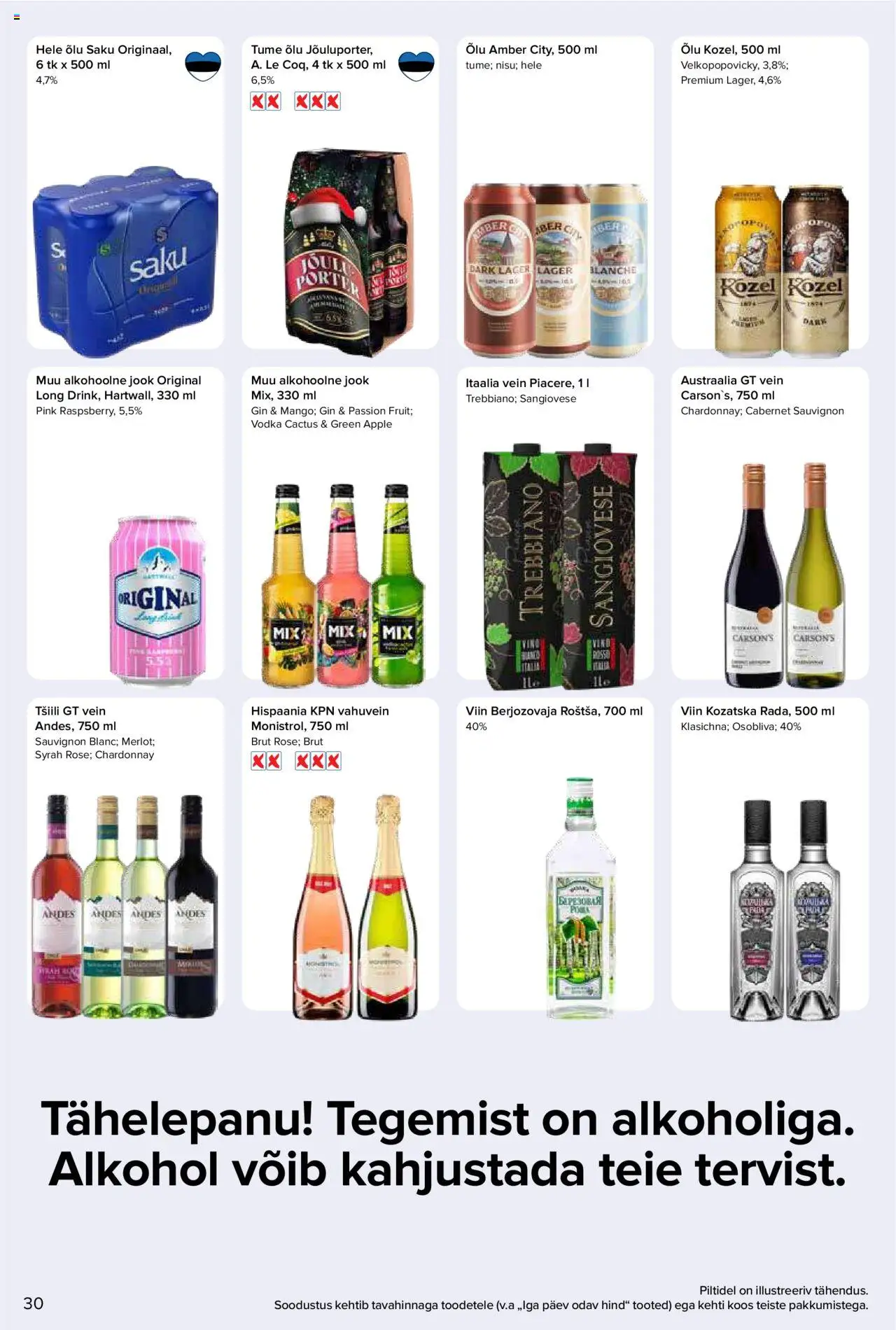 Maxima kliendilehe eelvaade alates 2025.10.21