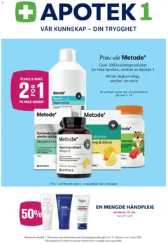 Forhåndsvis Kundeavis fra butikk Apotek 1 gyldig fra 11/02/2026