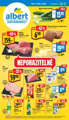 Náhled nabídky: Albert Albert leták - Supermarket platný od 04.03.2026