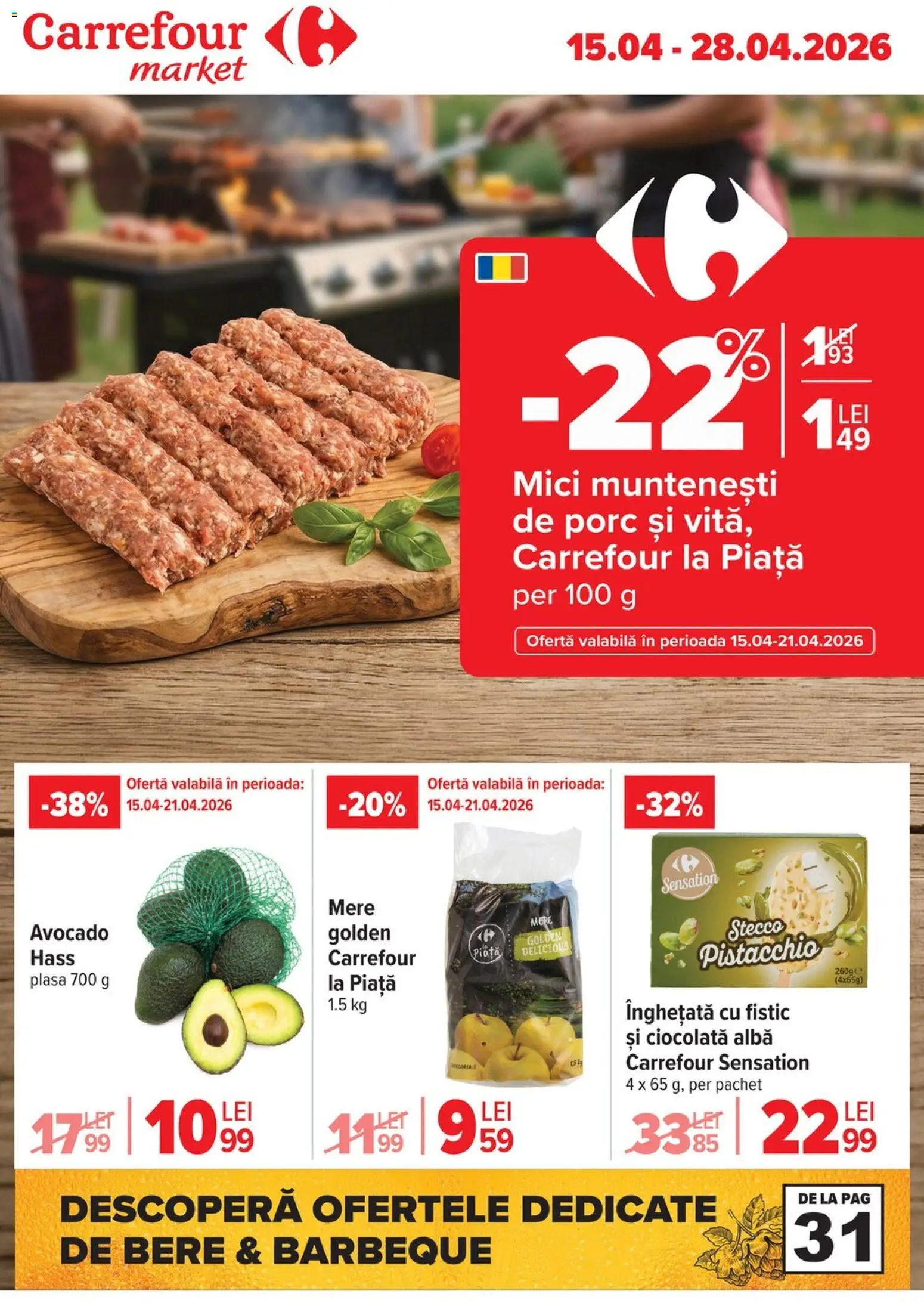 Previzualizarea de cataloage: Carrefour Carrefour Catalog Market valabil de la 15.04.2026