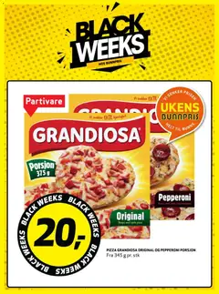 Forhåndsvis Black Weeks fra butikk Bunnpris gyldig fra 20/11/2025