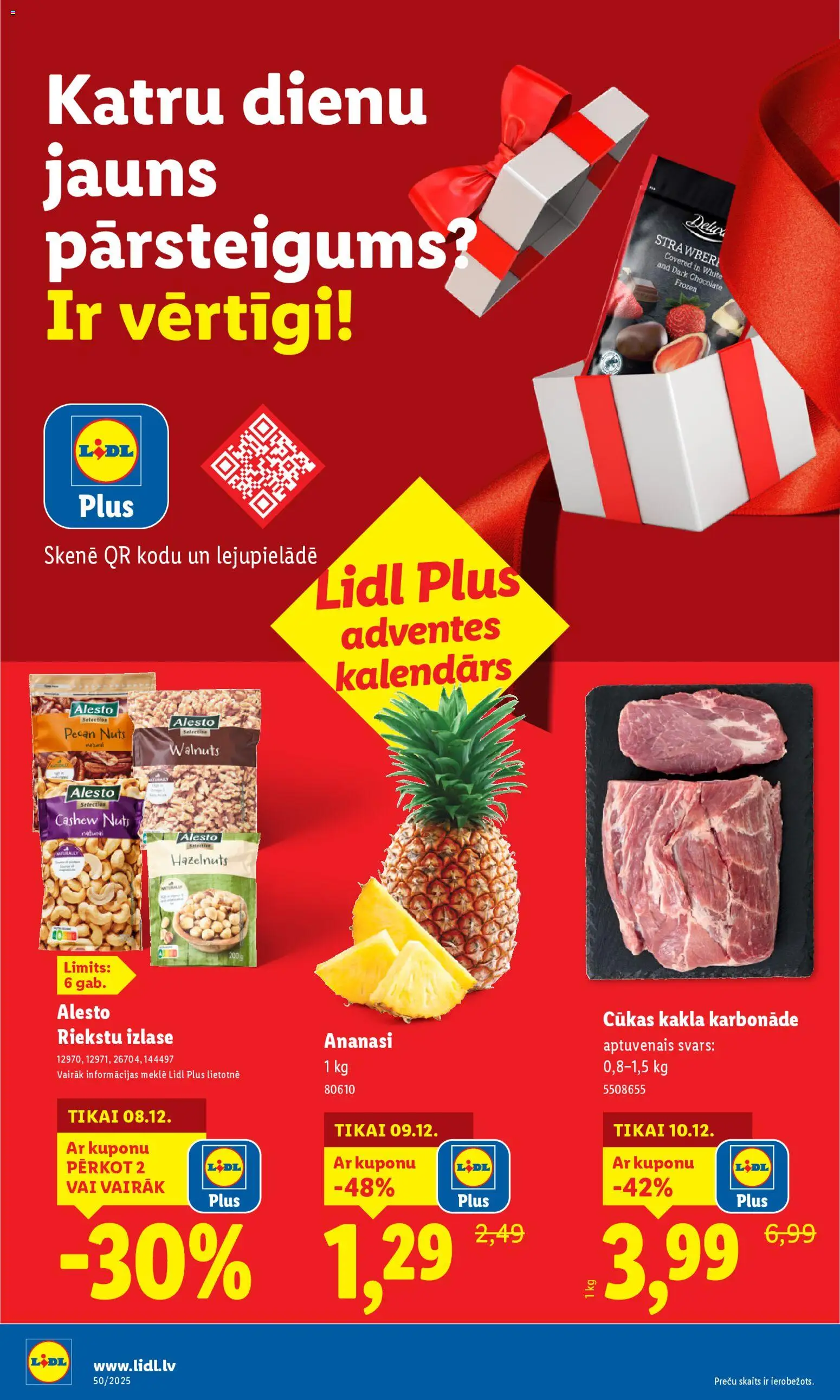 Skatīt Lidl akciju bukletu, derīgs no 2025.12.08