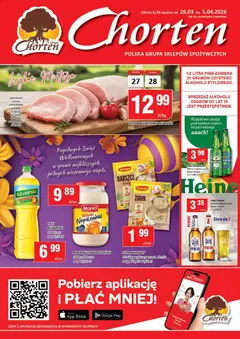 Pogląd gazetki "Chorten gazetka" ze sklepu Chorten ważnej od 26.03.2026