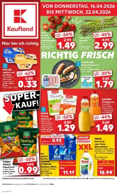 Vorschau von dem Prospekt des Geschäftes Kaufland, gültig ab dem 16.04.2026
