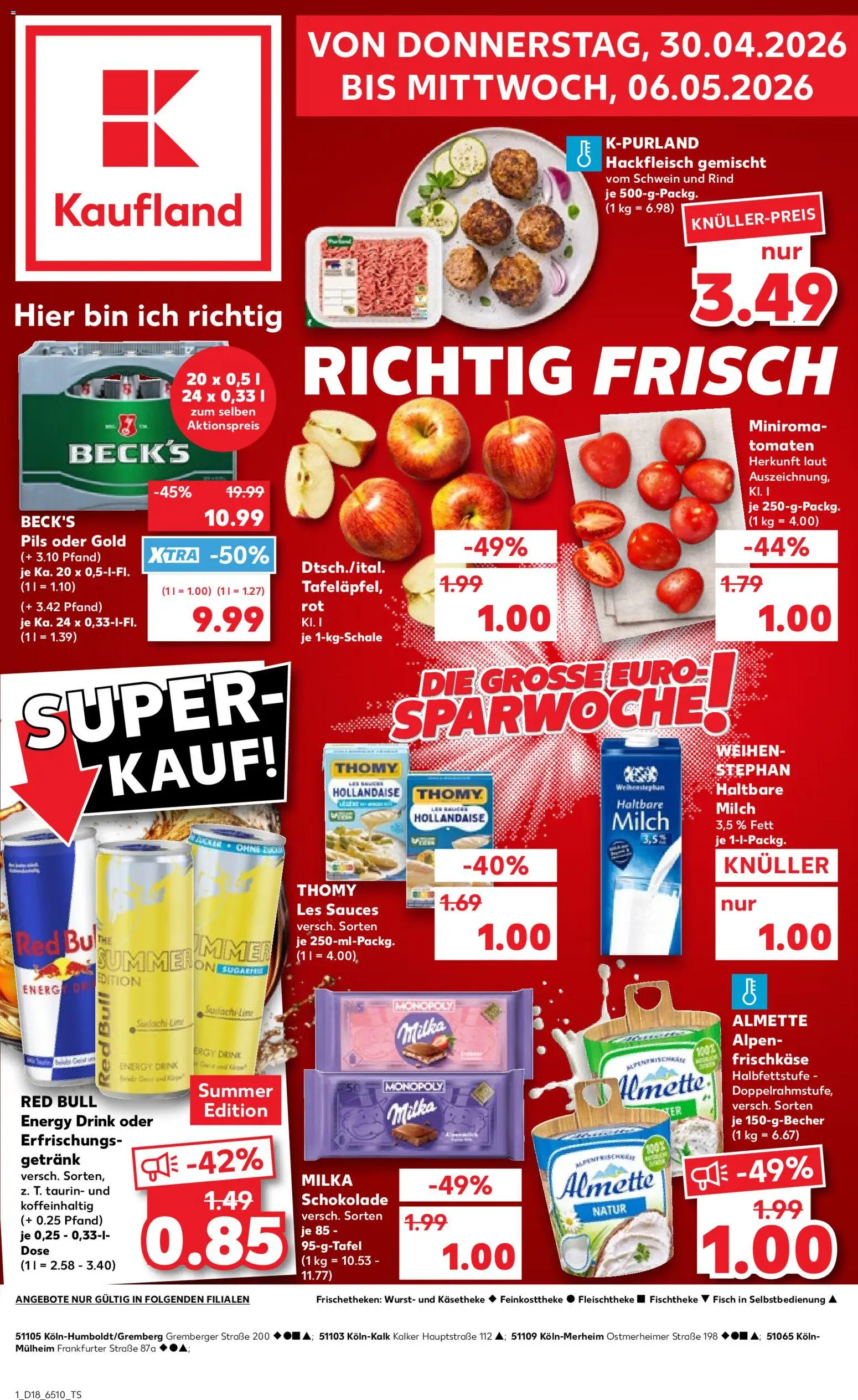 Vorschau von dem Prospekt des Geschäftes Kaufland, gültig ab dem 30.04.2026