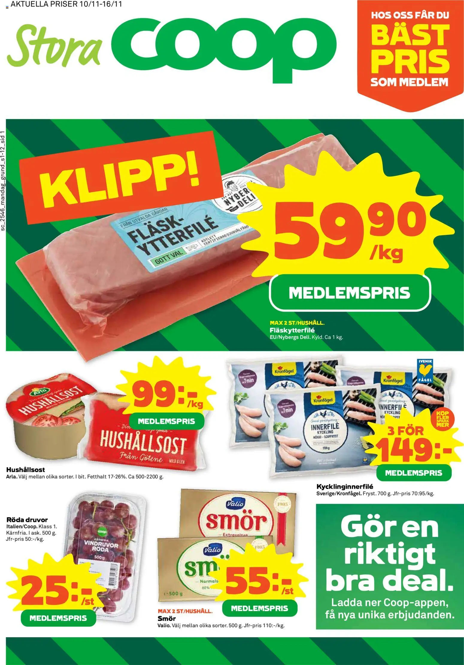Förhandsgranska reklamblad Boden från butik Stora Coop gäller från 10/11/2025