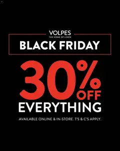 Preview of Volpes flyer valid from 29/11/2025