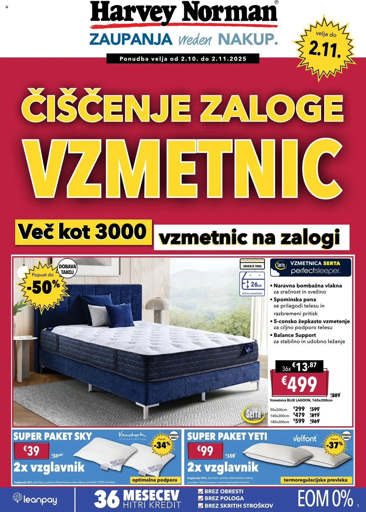 Harvey Norman Katalog od 02.10.2025 - aktualna ponudba - stran 1